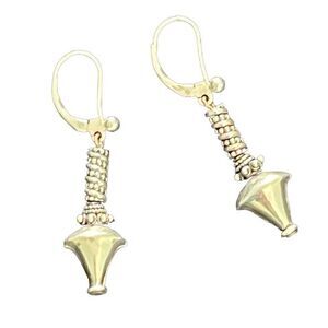 Sterling silver dangle earrings